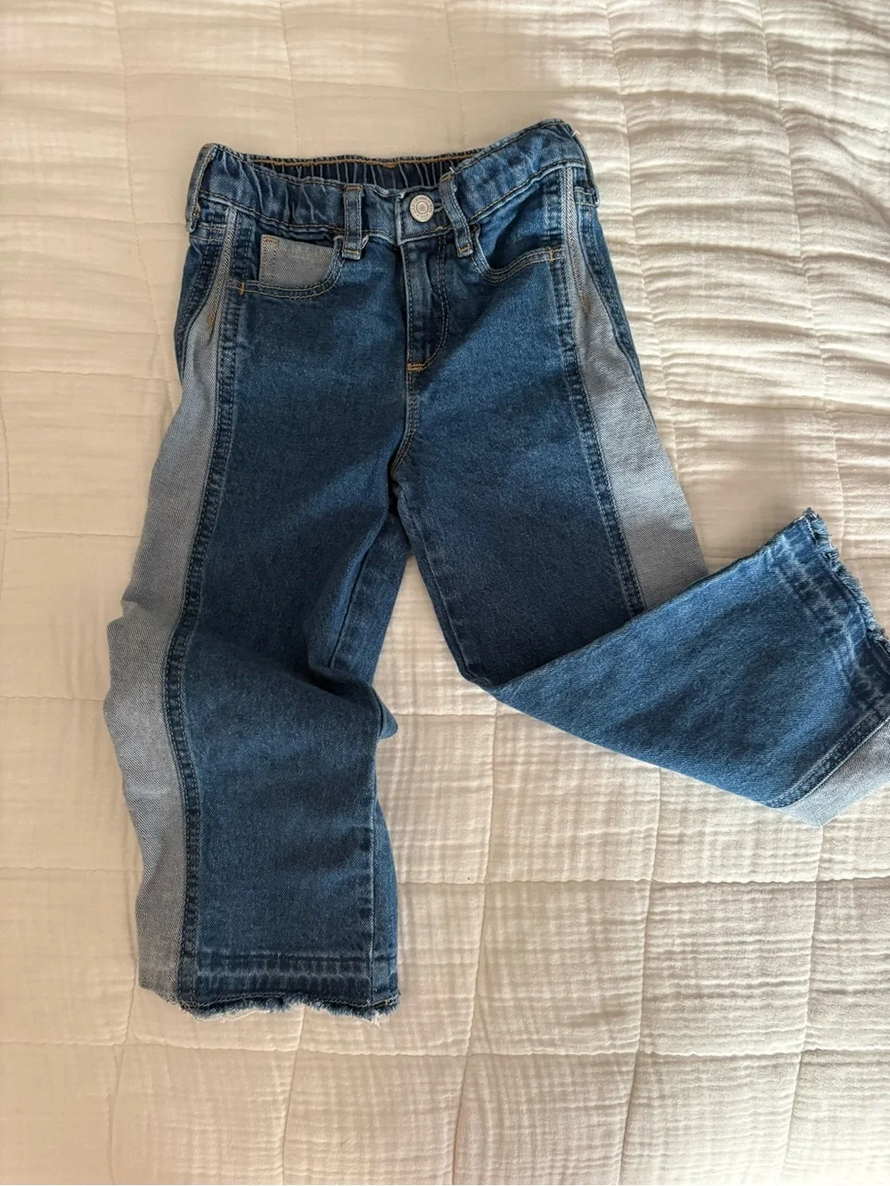 GAP Two-Tone Blue Kids Jeans